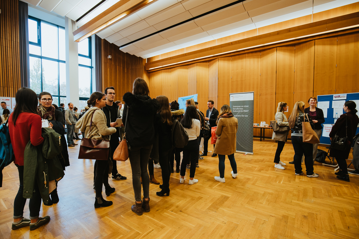 Eröffnung der Career Week für Studierende am Campus Lichtenberg der HWR Berlin am 5. November 2019