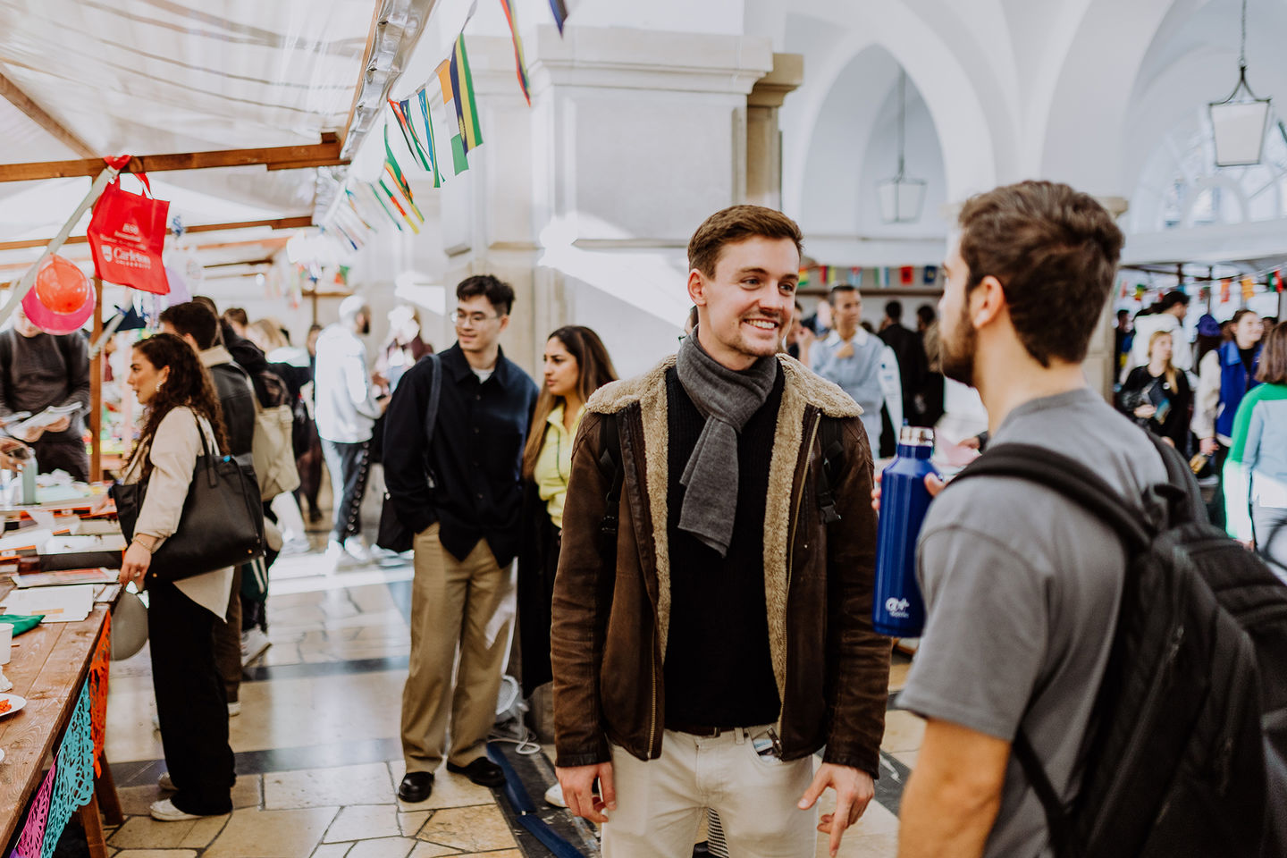 International days at the Department of Business and Economics at the HWR Berlin in October 2022. Photo Lukas Schramm