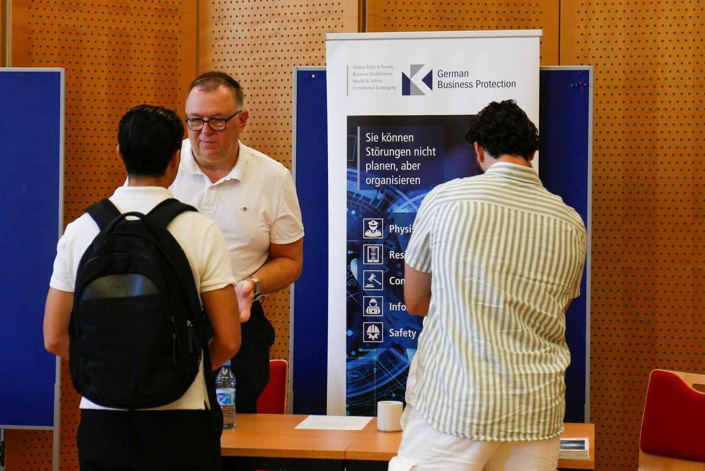 Informationsstand German Business Protection
