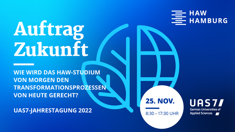 UAS7-Jahrestagung 2022 am 25. November an der HAW Hamburg.