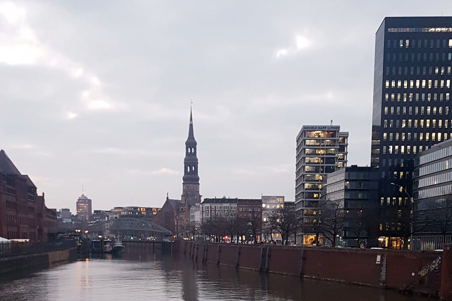 Ansicht der Hamburger Speicherstadt. Foto: Luisa Steuke