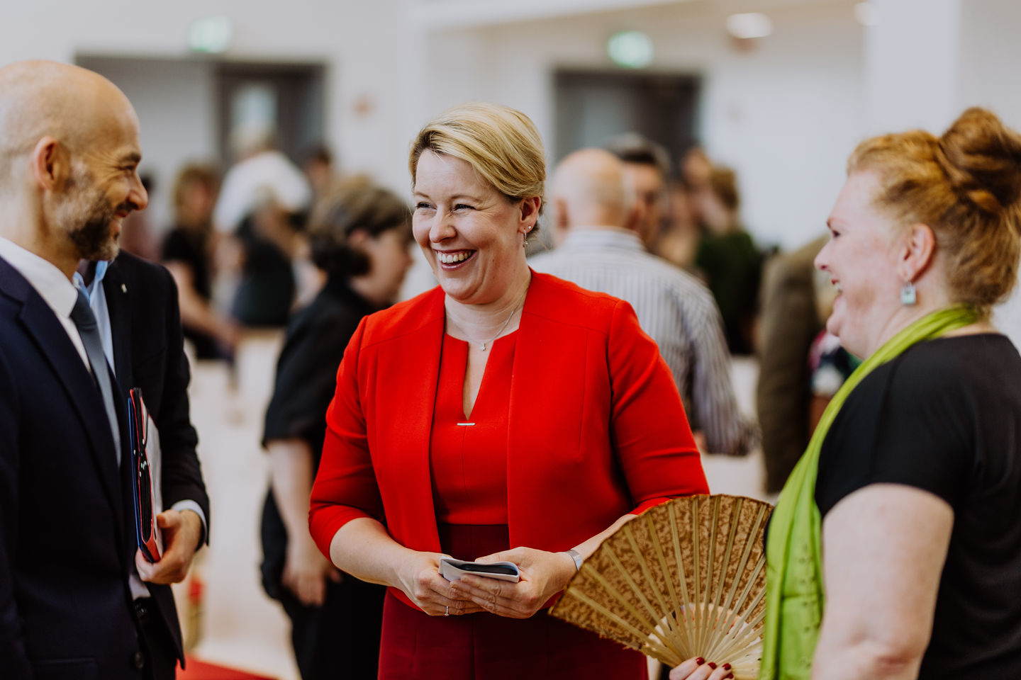 Eröffnung der neuen Aula der HWR Berlin am Campus Schöneberg im Juli 2022. Foto Lukas Schramm