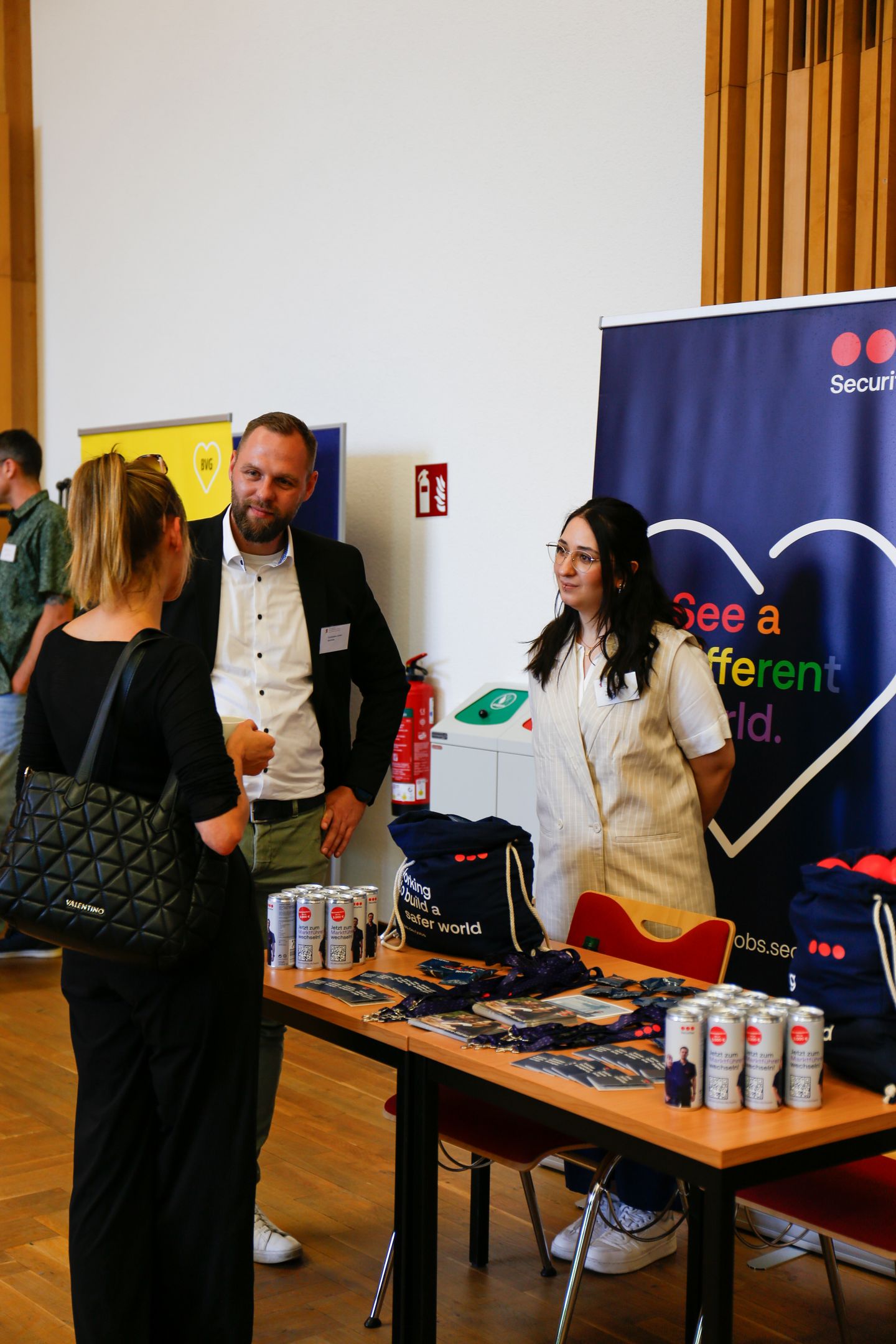 Informationsstand Securitas
