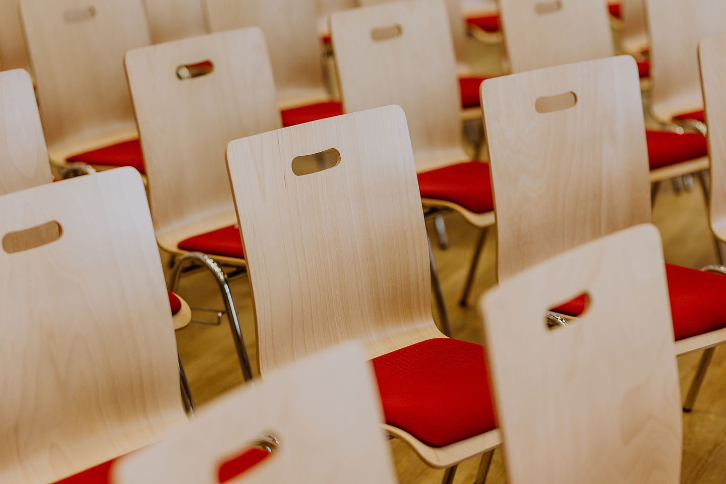 Eröffnung der neuen Aula der HWR Berlin am Campus Schöneberg im Juli 2022. Foto Lukas Schramm