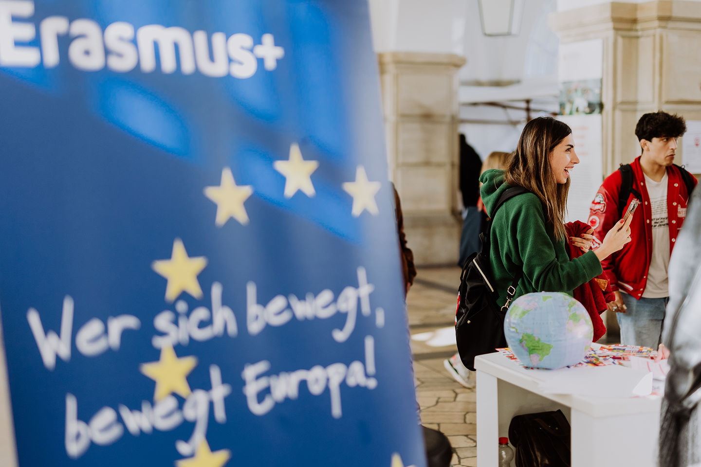International days at the Department of Business and Economics at the HWR Berlin in October 2022. Photo Lukas Schramm