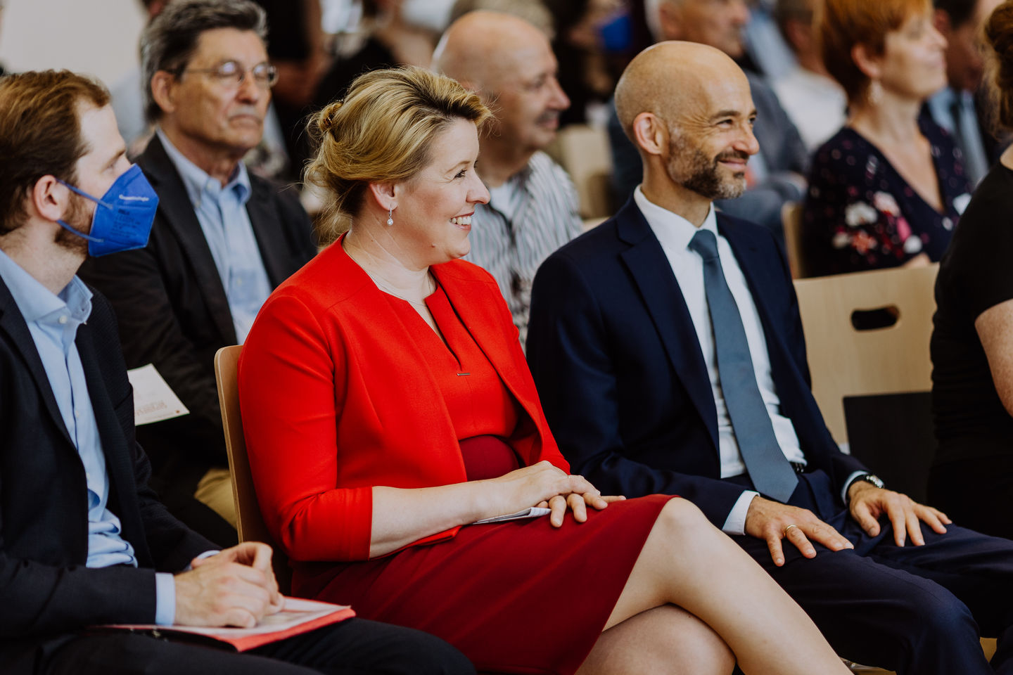 Eröffnung der neuen Aula der HWR Berlin am Campus Schöneberg im Juli 2022. Foto Lukas Schramm