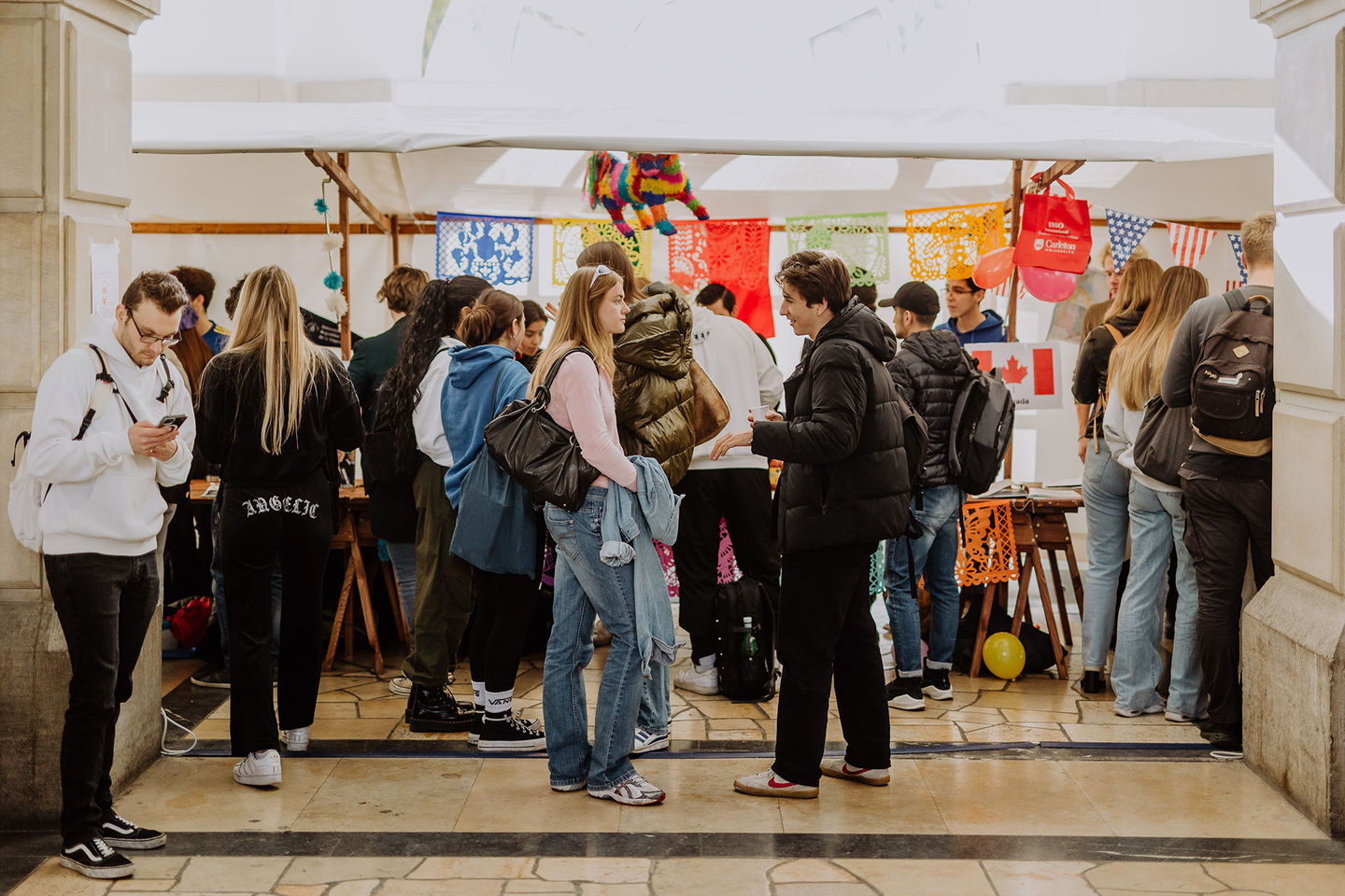 International days at the Department of Business and Economics at the HWR Berlin in October 2022. Photo Lukas Schramm