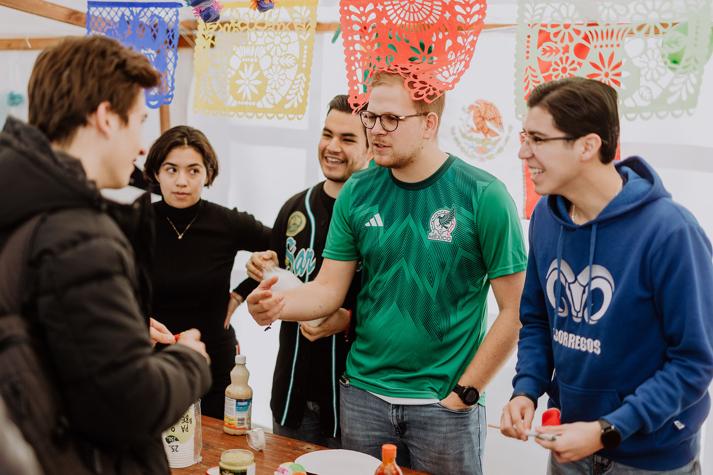 International days at the Department of Business and Economics at the HWR Berlin in October 2022. Photo Lukas Schramm