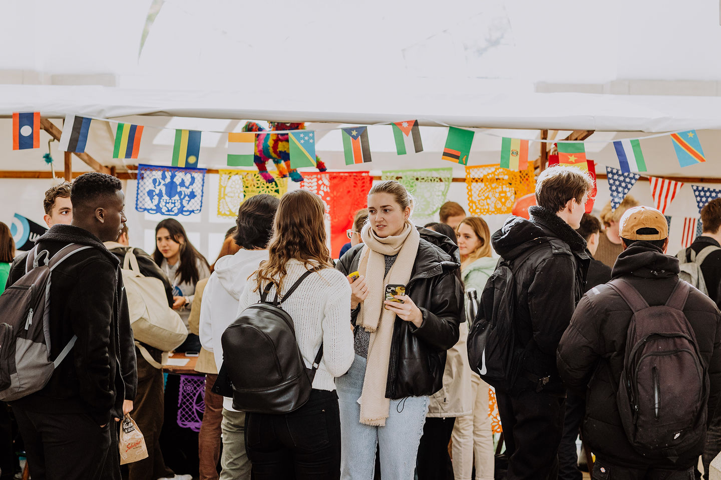 International days at the Department of Business and Economics at the HWR Berlin in October 2022. Photo Lukas Schramm