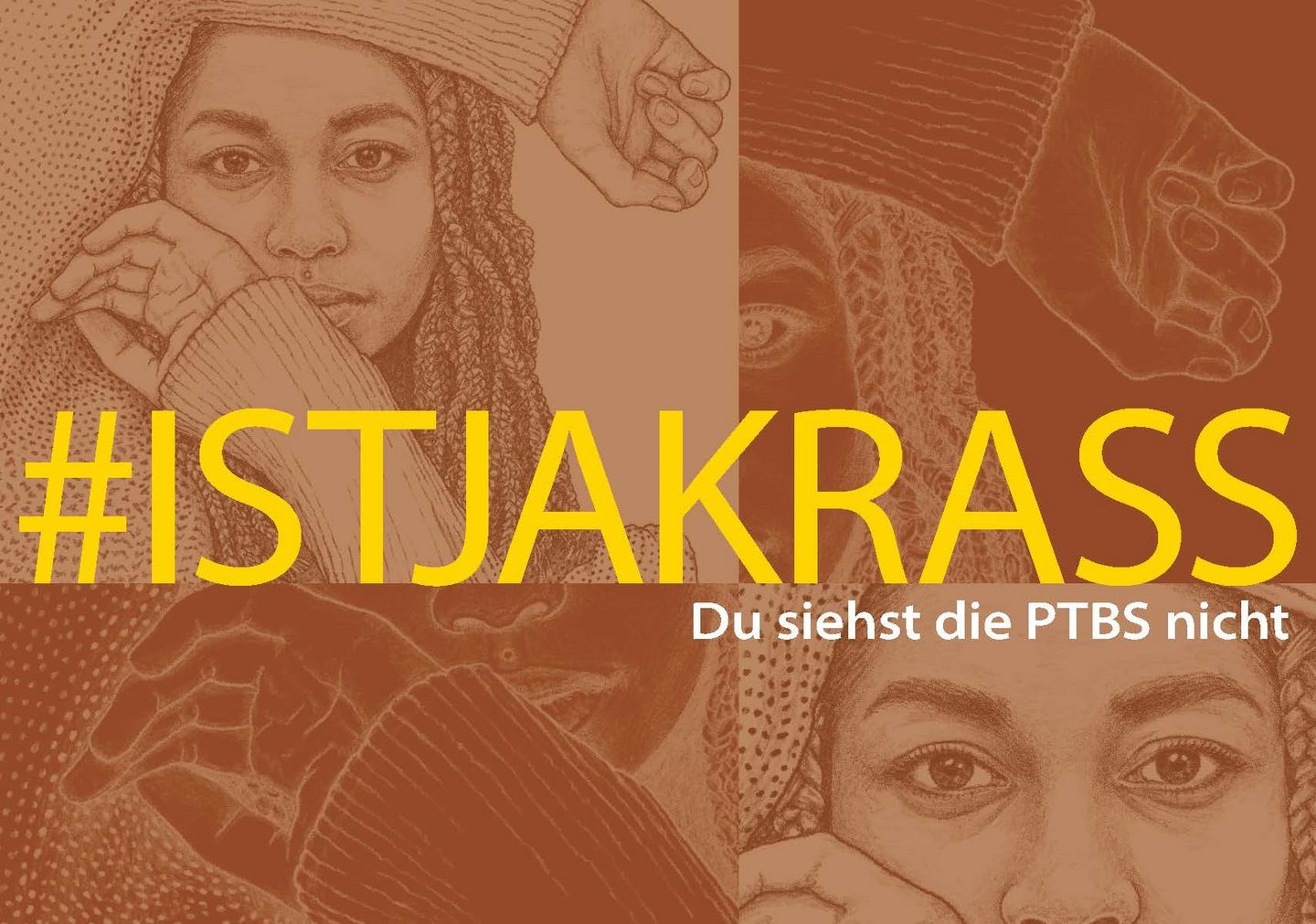 Kampagnenbild "istjakrass" zu PTBS