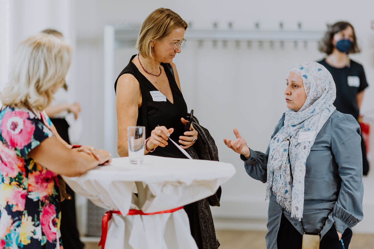 Eröffnung der neuen Aula der HWR Berlin am Campus Schöneberg im Juli 2022. Foto Lukas Schramm