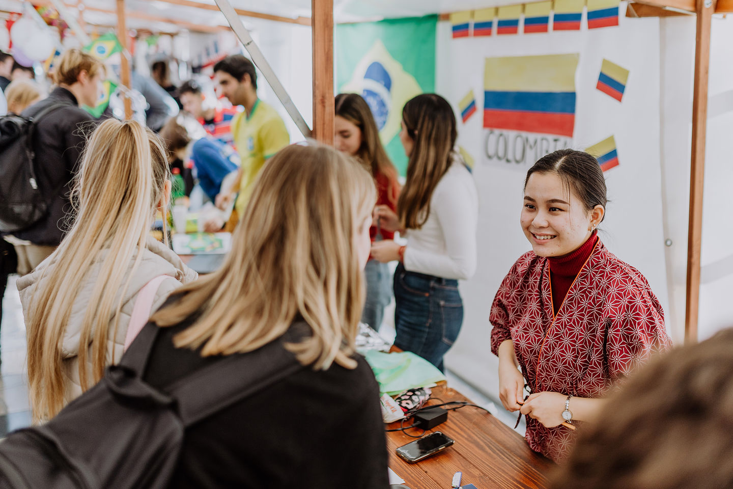 International days at the Department of Business and Economics at the HWR Berlin in October 2022. Photo Lukas Schramm