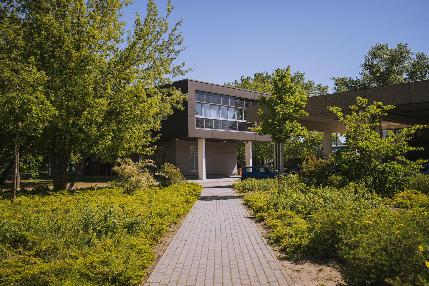 Studying at the Campus Lichtenberg of the HWR Berlin: House 14. Photo: Oana Popa-Costea