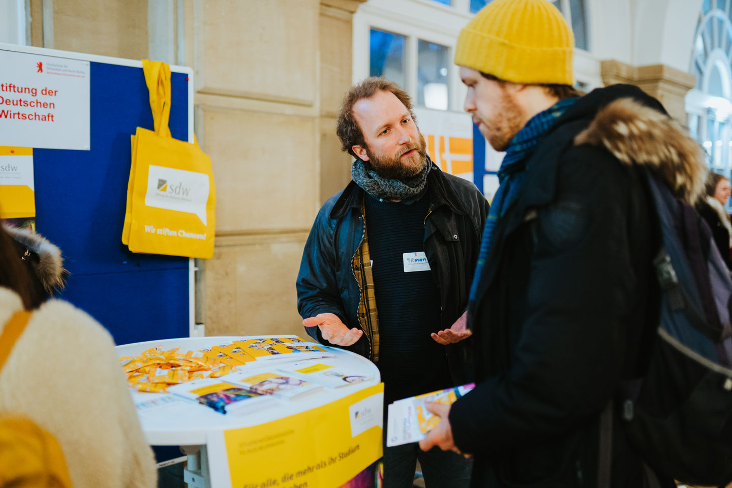 Wie finanziere ich mein Studium? Antworten gab's am 14. Januar 2020 bei der Infoveranstaltung "Mehr als nur Geld" an der HWR Berlin. 