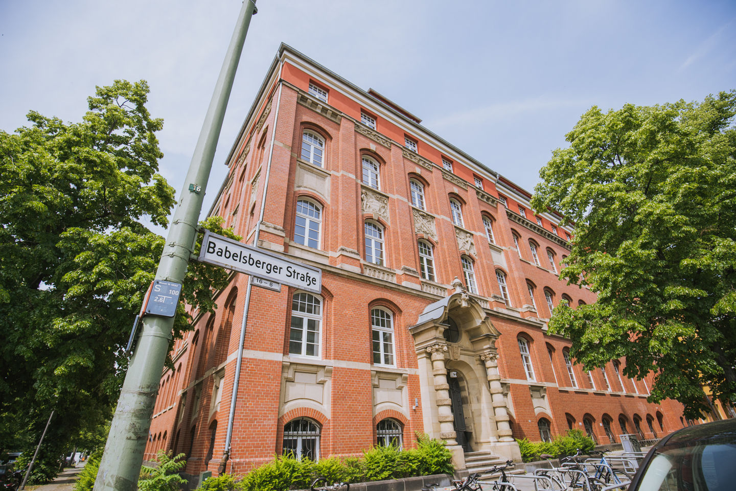 Campus Schöneberg of the HWR Berlin: House E in the Babelsberger Straße. Photo: Oana Popa-Costea