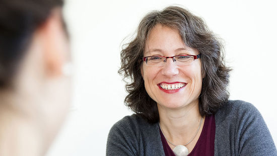 Psychological Counselling at the HWR Berlin: Kathrin Joerger from the Student Counselling Services. Photo: Klaus Lange