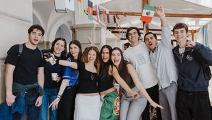 Gruppe von Studierenden