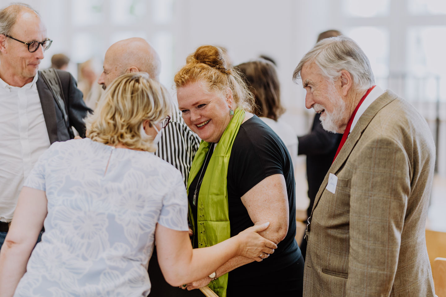 Eröffnung der neuen Aula der HWR Berlin am Campus Schöneberg im Juli 2022. Foto Lukas Schramm