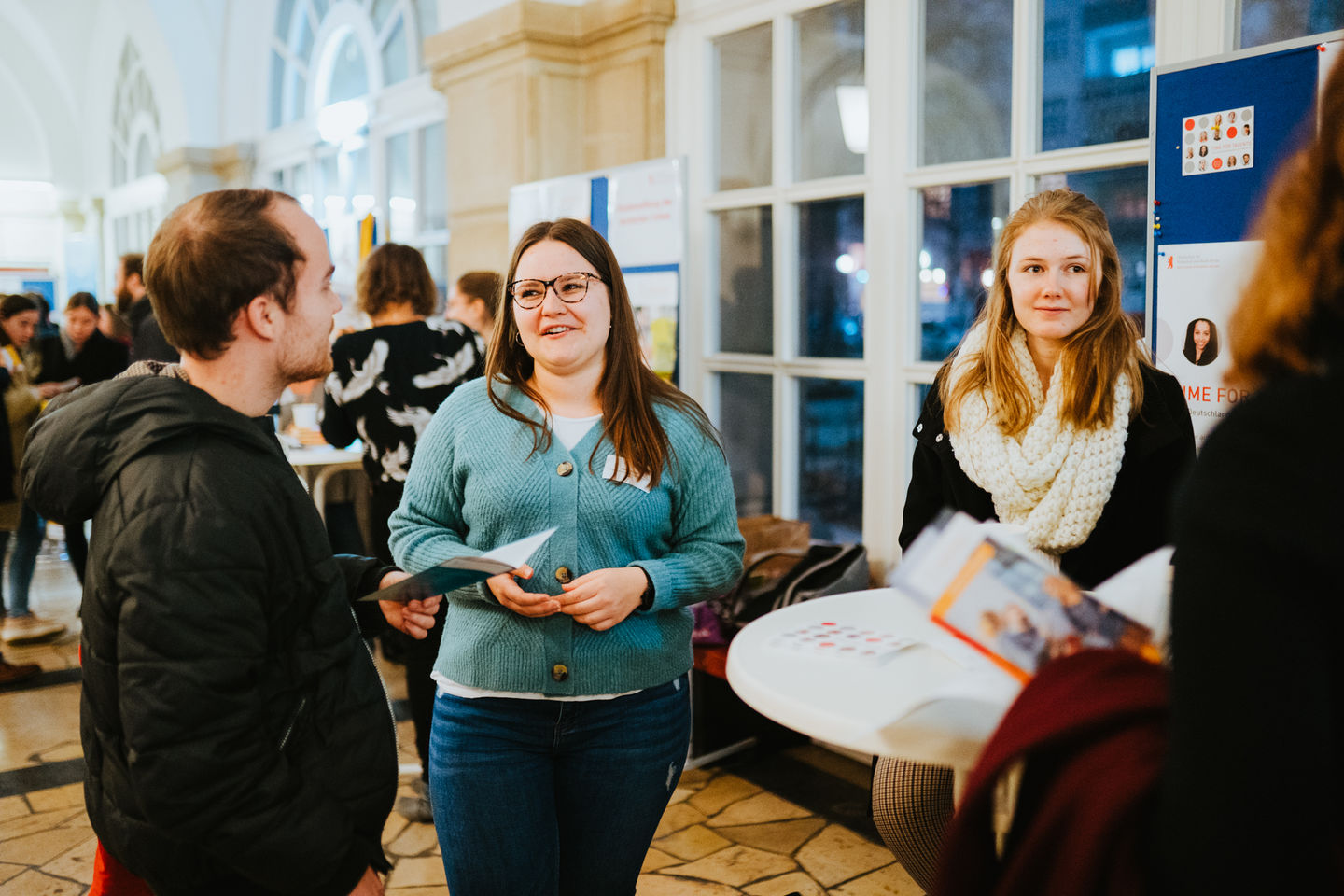 Wie finanziere ich mein Studium? Antworten gab's am 14. Januar 2020 bei der Infoveranstaltung "Mehr als nur Geld" an der HWR Berlin. 