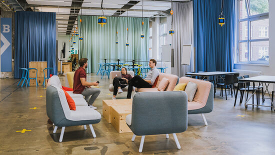 Startup Incubator Berlin, the startup hub of the HWR Berlin. Photo: Oana Popa-Costea