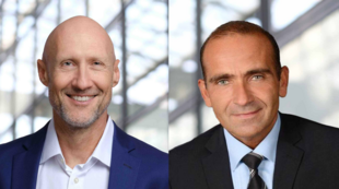 Prof. Dr. Michael Faustino Bauer (left) and Prof. Dr. Alexander Tsipoulanidis 