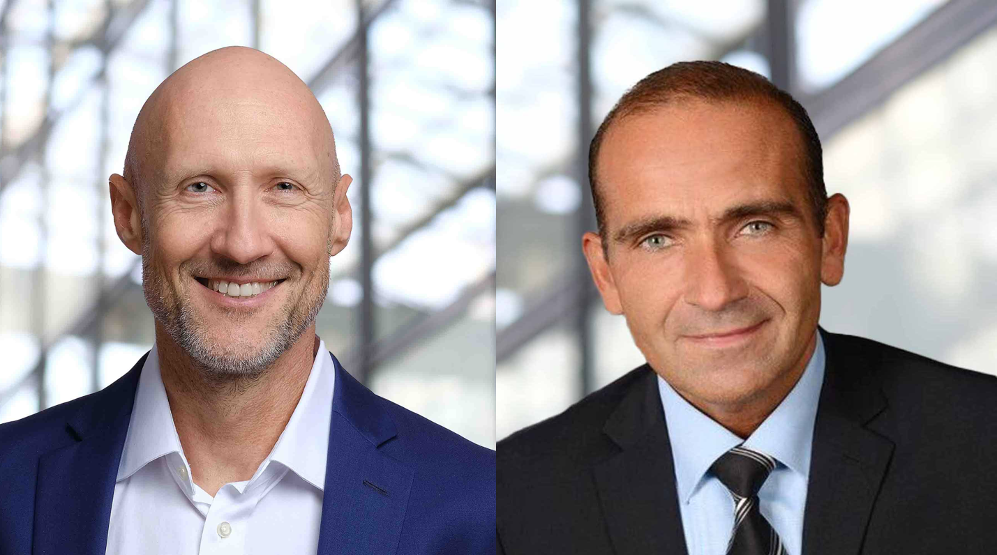 Prof. Dr. Michael Faustino Bauer (left) and Prof. Dr. Alexander Tsipoulanidis 