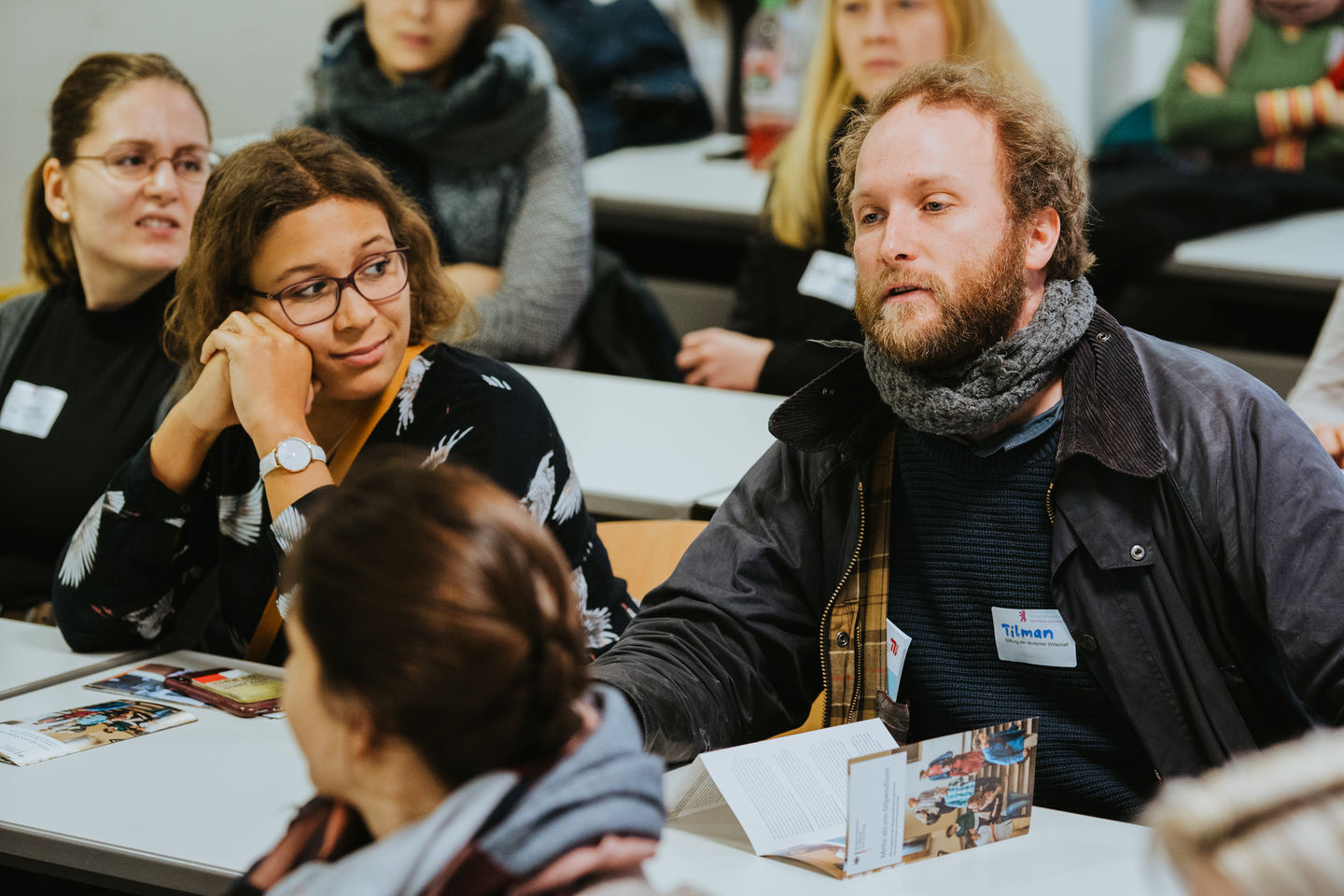 Wie finanziere ich mein Studium? Antworten gab's am 14. Januar 2020 bei der Infoveranstaltung "Mehr als nur Geld" an der HWR Berlin. 