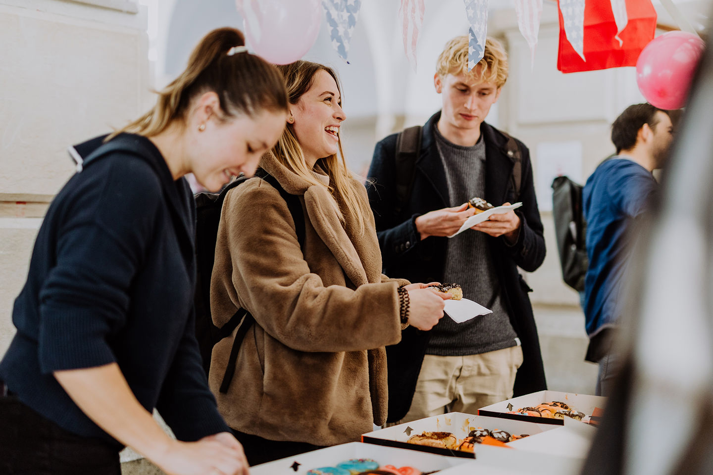 International days at the Department of Business and Economics at the HWR Berlin in October 2022. Photo Lukas Schramm