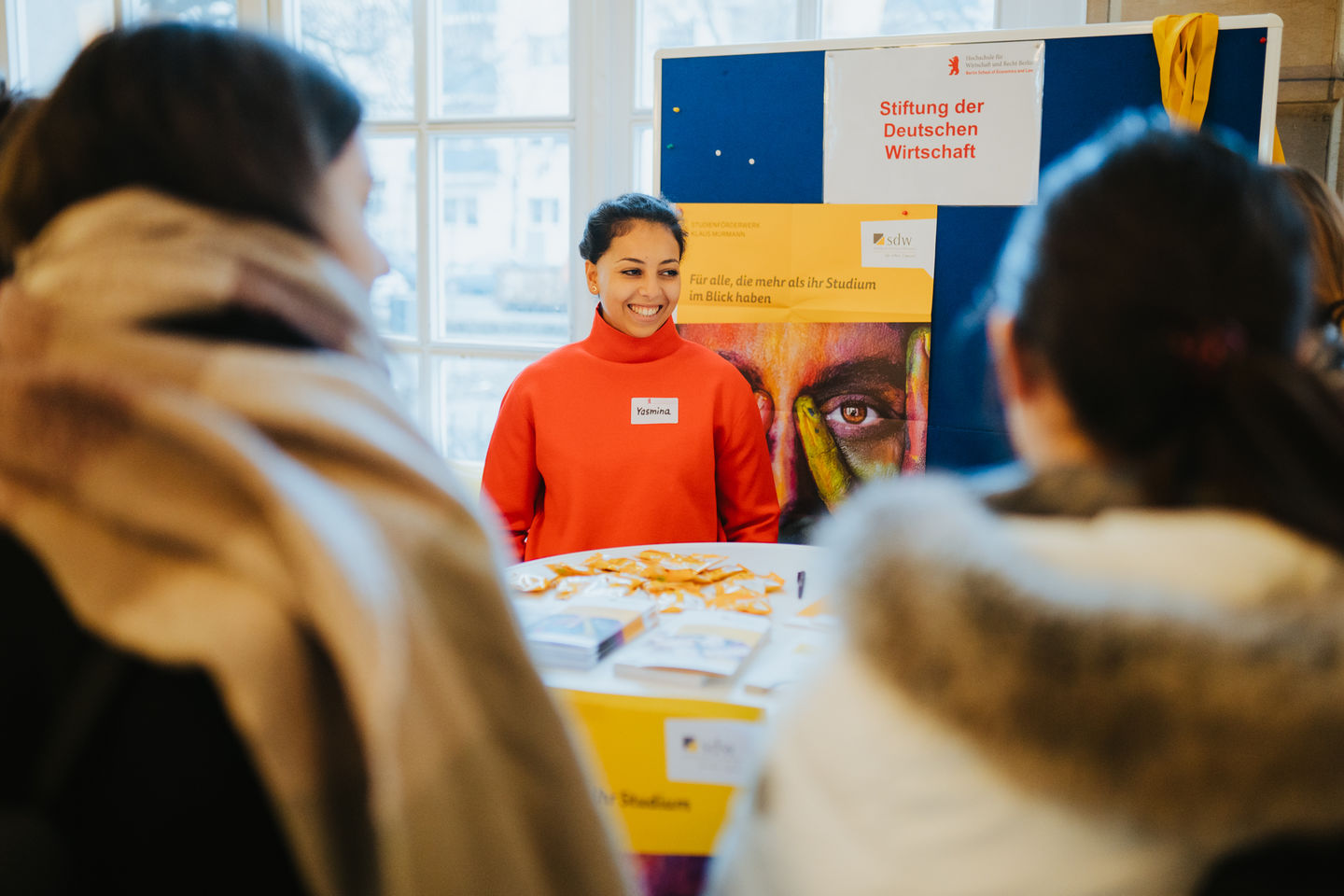 Wie finanziere ich mein Studium? Antworten gab's am 14. Januar 2020 bei der Infoveranstaltung "Mehr als nur Geld" an der HWR Berlin. 