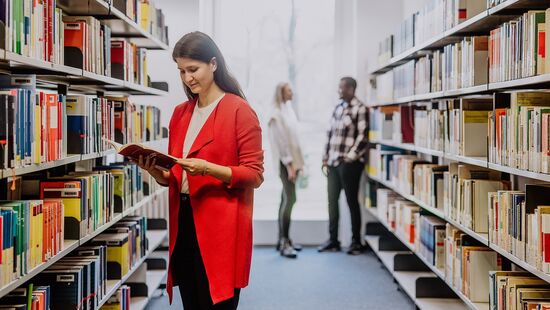 University Libraries of the HWR Berlin. Photo: Lukas Schramm