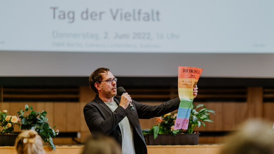 Tag der Vielfalt am 02. Juni 2022 an der HWR Berlin. Foto: Lukas Schramm 