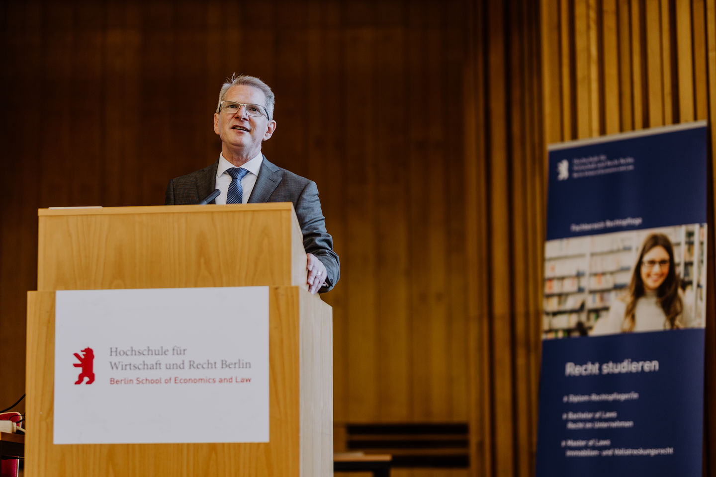 Graduierungsfeier des Fachbereichs Rechtspflege der HWR Berlin am 29. Juni 2022. Foto: Lukas Schramm