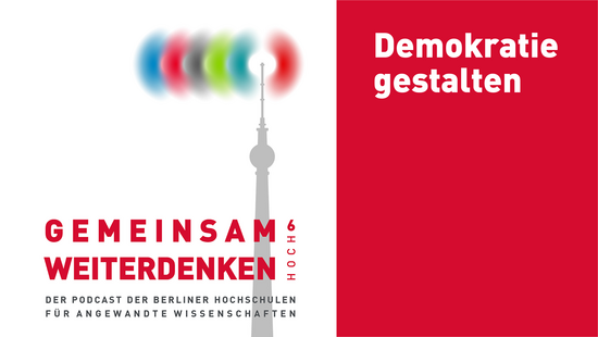 Grafik: Gemeinsam weiterdenken hoch6 Demokratie gestalten