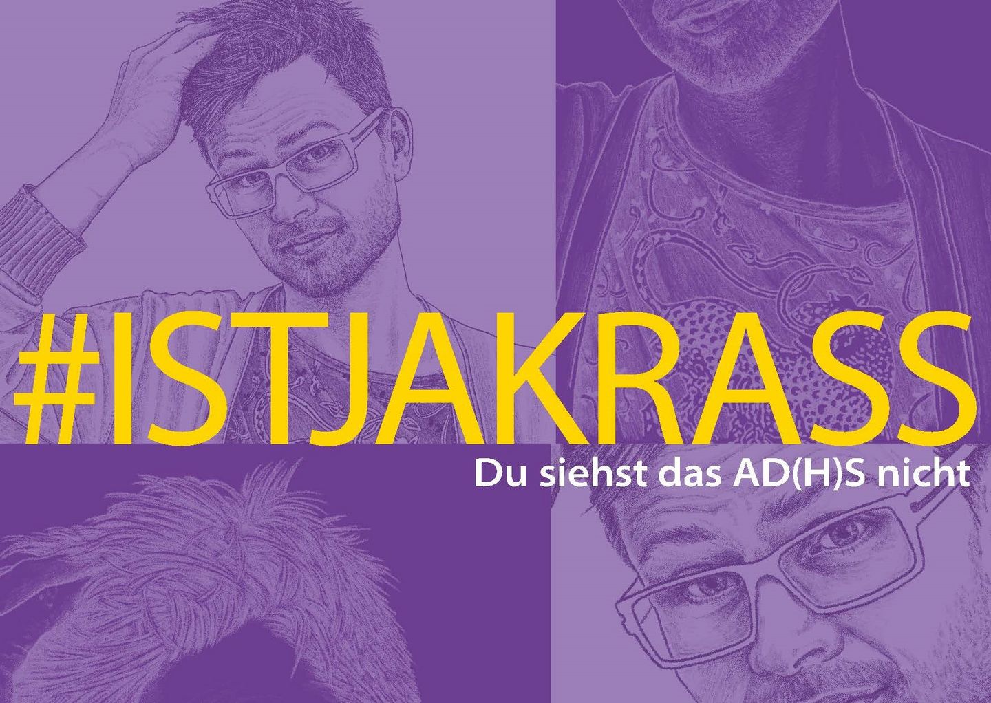 Kampagnenbild "istjakrass" zu ADHS