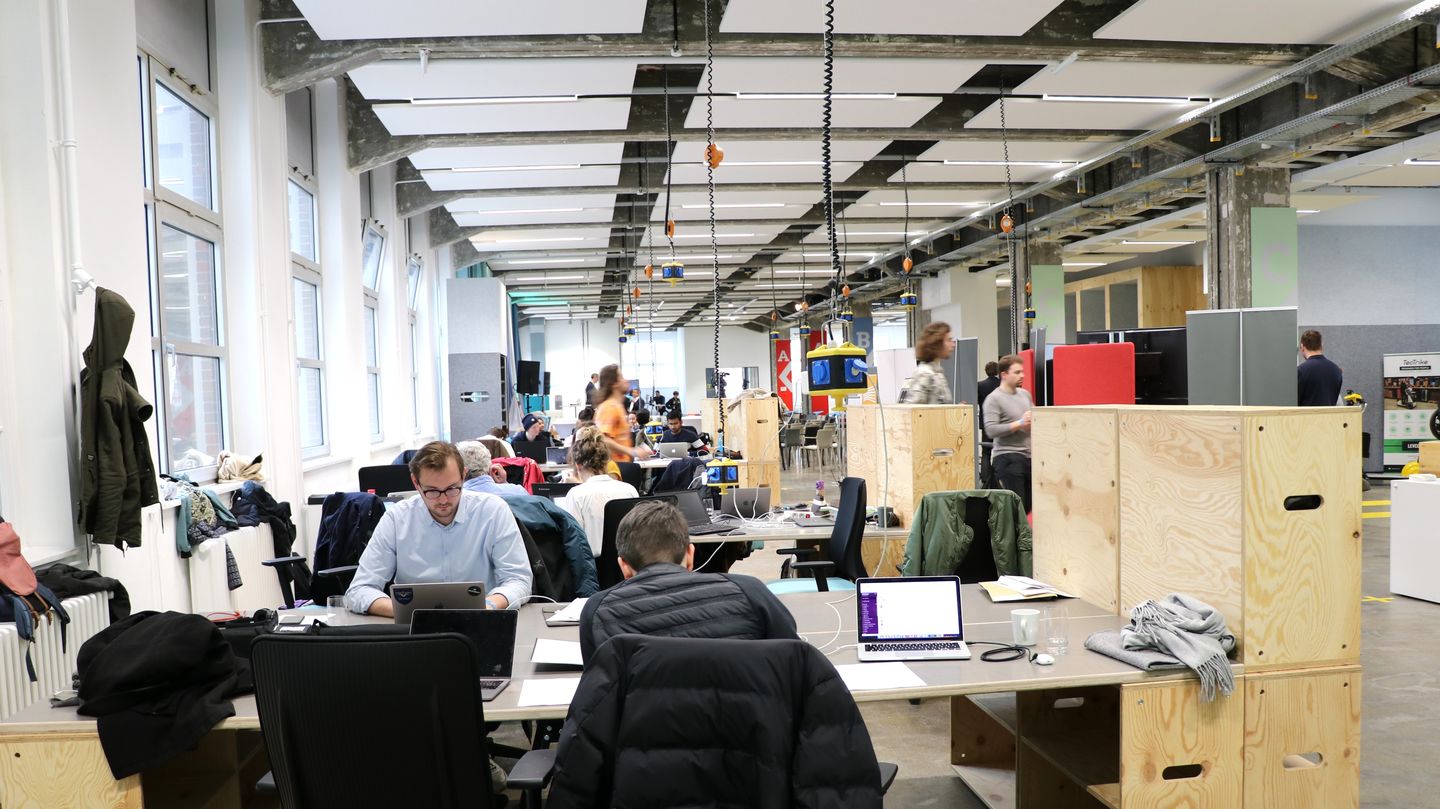 Der Startup Incubator Berlin, das Gründungszentrum der HWR Berlin, vergibt Stipendien mit vielen Extras. Bewerbungen müssen bis zum 17. April 2022 eingereicht werden. Foto: Sylke Schumann 