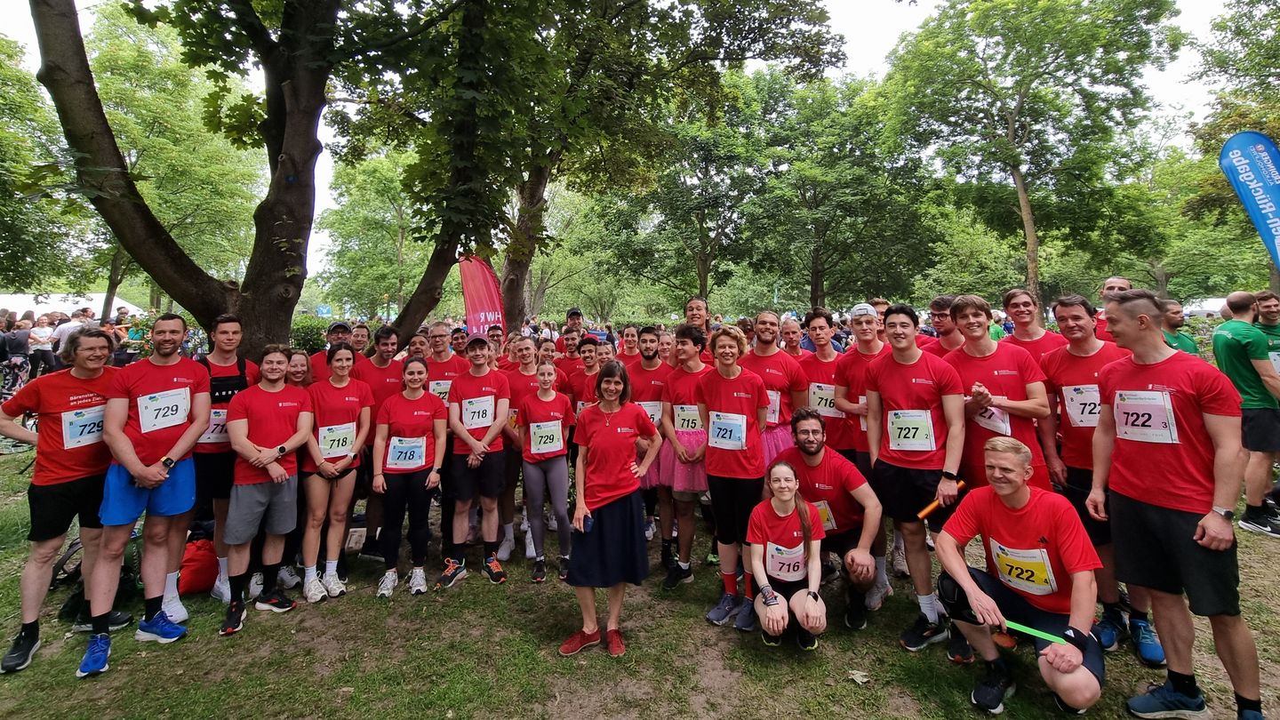Gruppenfoto alle Läufer*innen