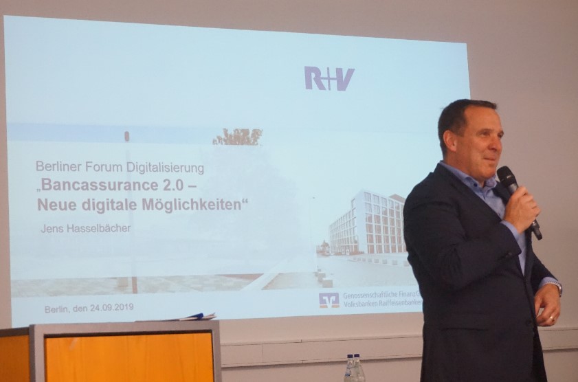 Veranstaltung „Digitalisierung in der Versicherungsbranche“ des Fachbereichs 2 Duales Studium der HWR Berlin