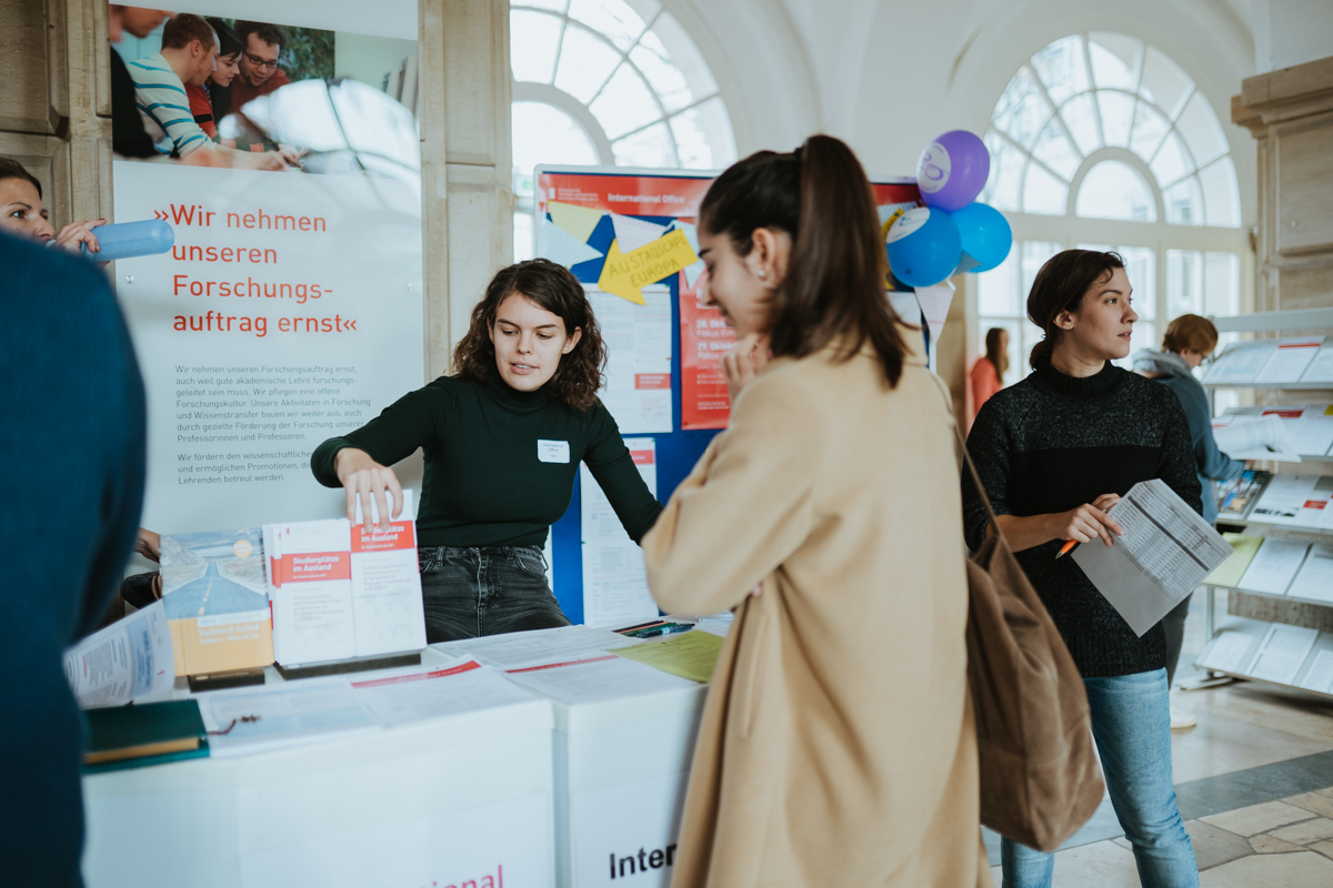 Vom 28. bis 30. Oktober 2019 informierte das International Office Studierende der HWR Berlin, wie sie ihr Auslandssemester am besten planen.