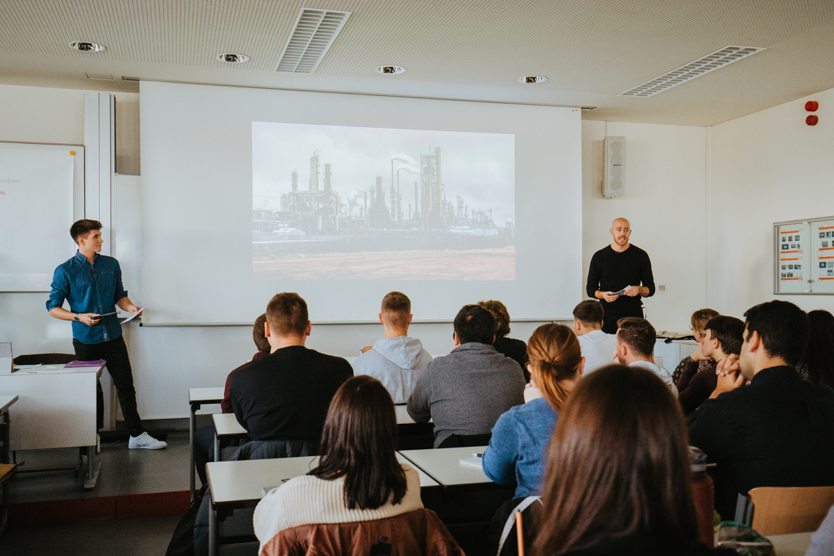 Eröffnung der Career Week für Studierende am Campus Schöneberg der HWR Berlin am 4. November 2019