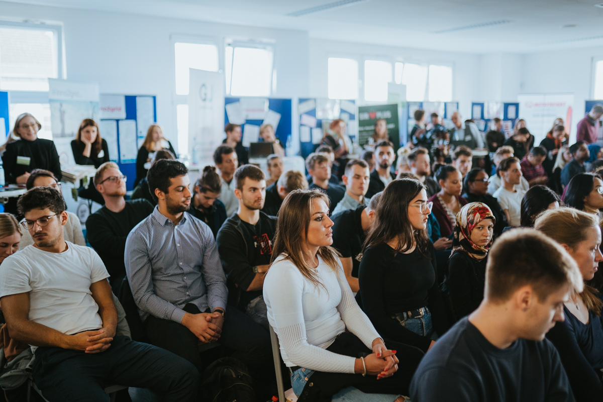 Eröffnung der Career Week für Studierende am Campus Schöneberg der HWR Berlin am 4. November 2019