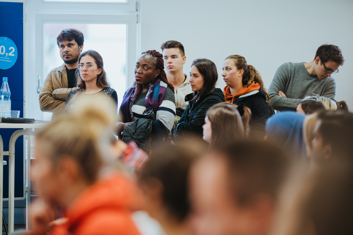 Eröffnung der Career Week für Studierende am Campus Schöneberg der HWR Berlin am 4. November 2019