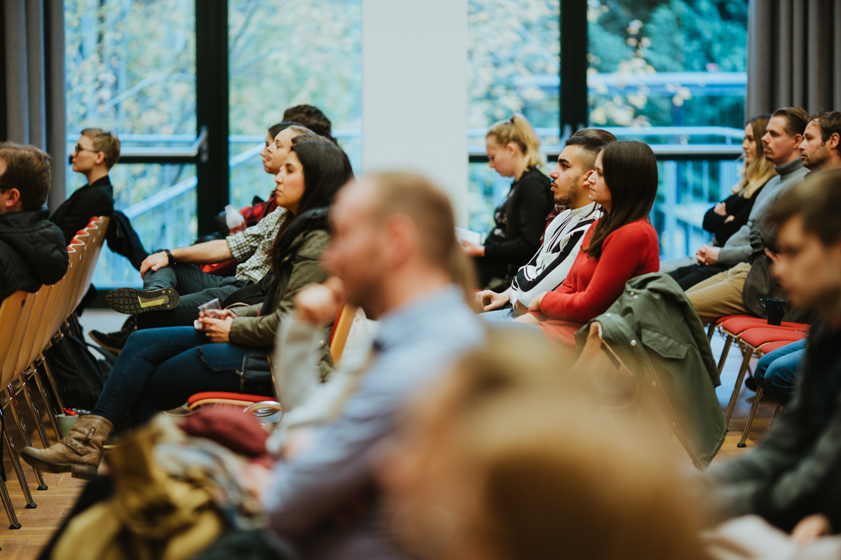 Eröffnung der Career Week für Studierende am Campus Lichtenberg der HWR Berlin am 5. November 2019