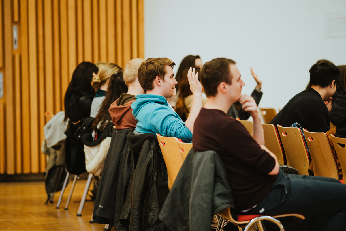 Eröffnung der Career Week für Studierende am Campus Lichtenberg der HWR Berlin am 5. November 2019