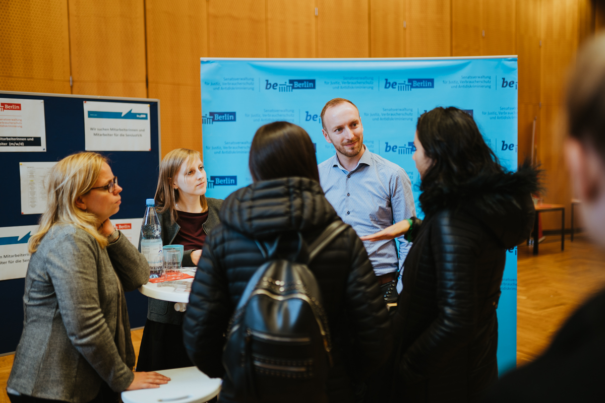 Eröffnung der Career Week für Studierende am Campus Lichtenberg der HWR Berlin am 5. November 2019