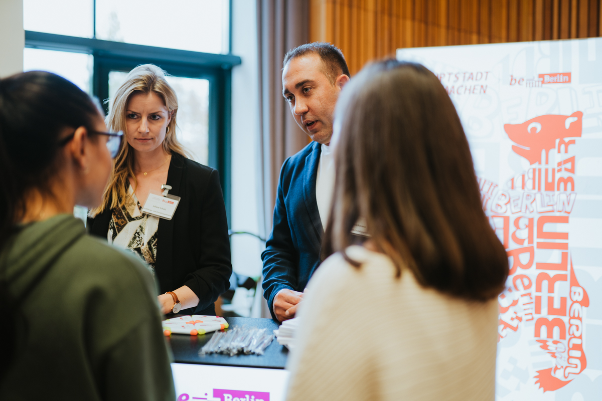 Eröffnung der Career Week für Studierende am Campus Lichtenberg der HWR Berlin am 5. November 2019