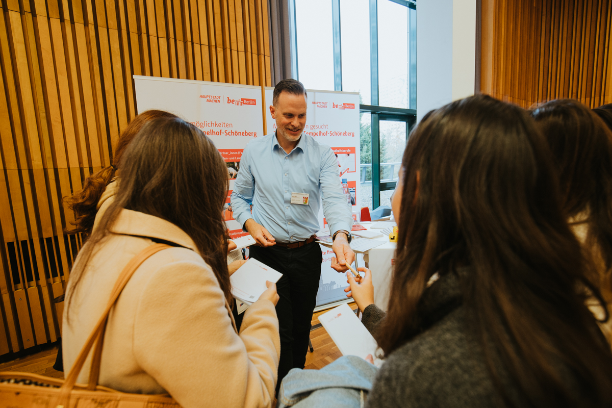 Eröffnung der Career Week für Studierende am Campus Lichtenberg der HWR Berlin am 5. November 2019