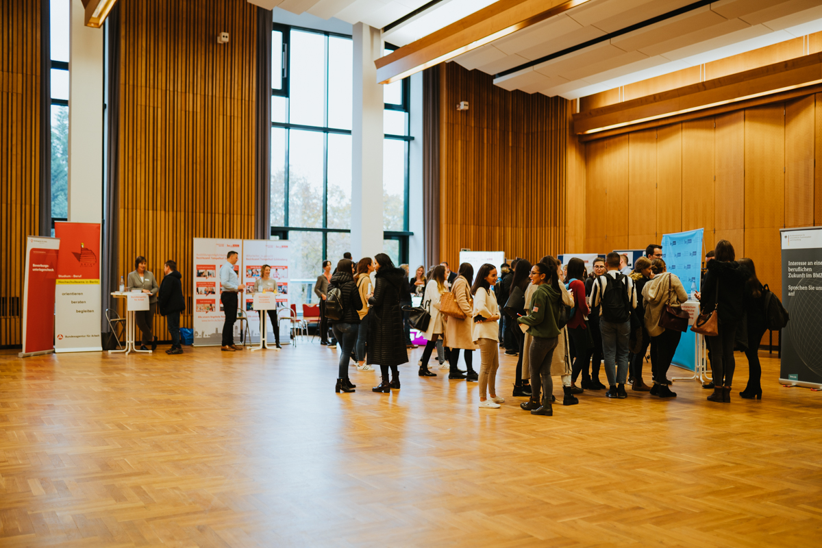 Eröffnung der Career Week für Studierende am Campus Lichtenberg der HWR Berlin am 5. November 2019