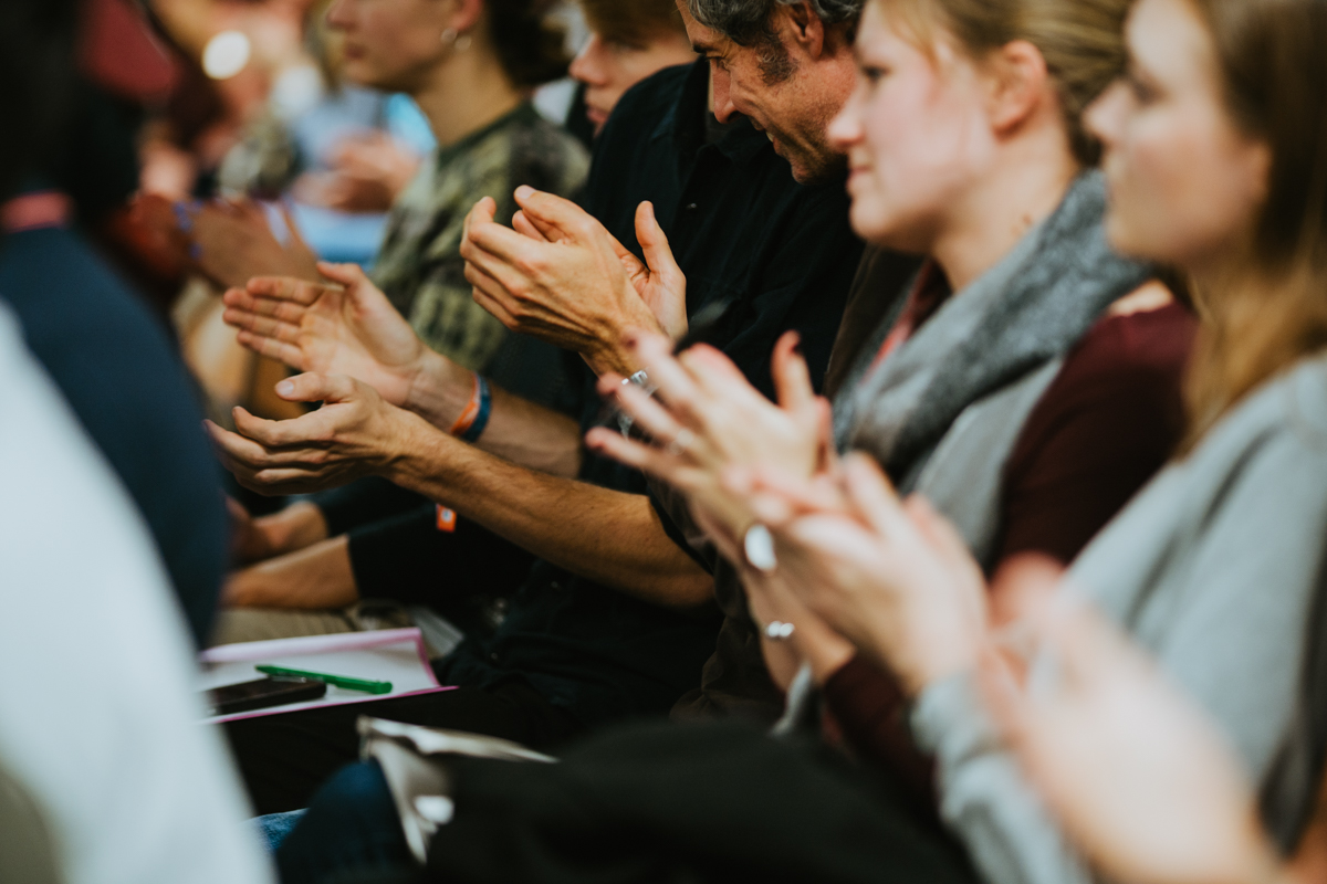 Demokratie und Nachhaltigkeit: 230 Interessierte diskutierten beim 19. Nachhaltigkeitsforum der HWR Berlin am 4. November. Gastredner war Robert Habeck, Bundesvorsitzender der Grünen.