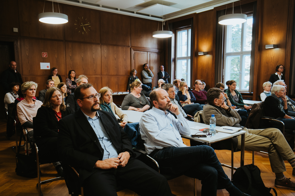 HWR Berlin: Publikum bei der Buchvorstellung am 7. Oktober 2019