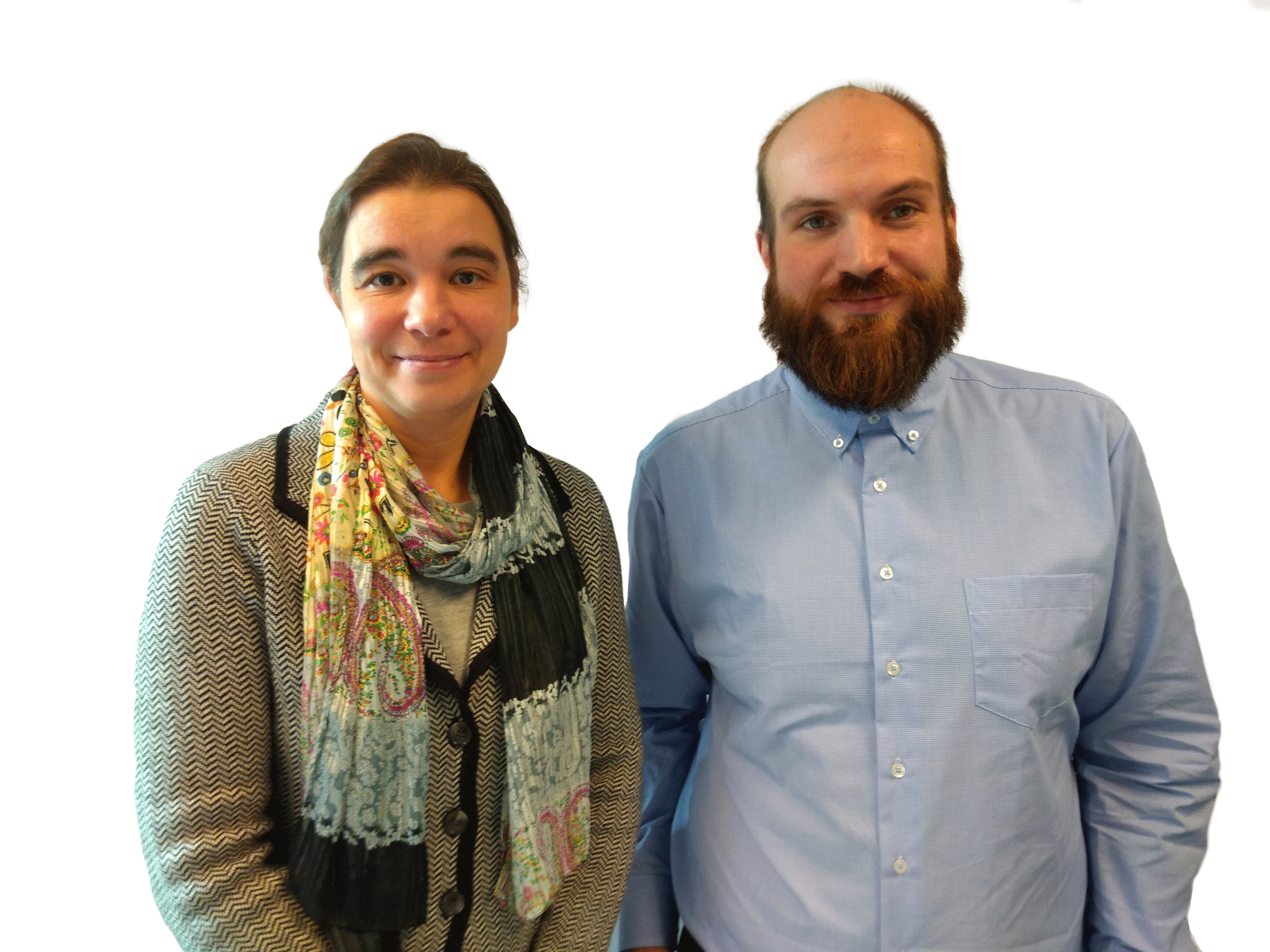 Olga Prieb und Nils Döring vom ZaQ – Zentrum für akademische Qualitätssicherung und -entwicklung der HWR Berlin. Foto: HWR Berlin Olga Prieb und Nils Döring vom ZaQ – Zentrum für akademische Qualitätssicherung und -entwicklung der HWR Berlin. Foto: HWR Berlin